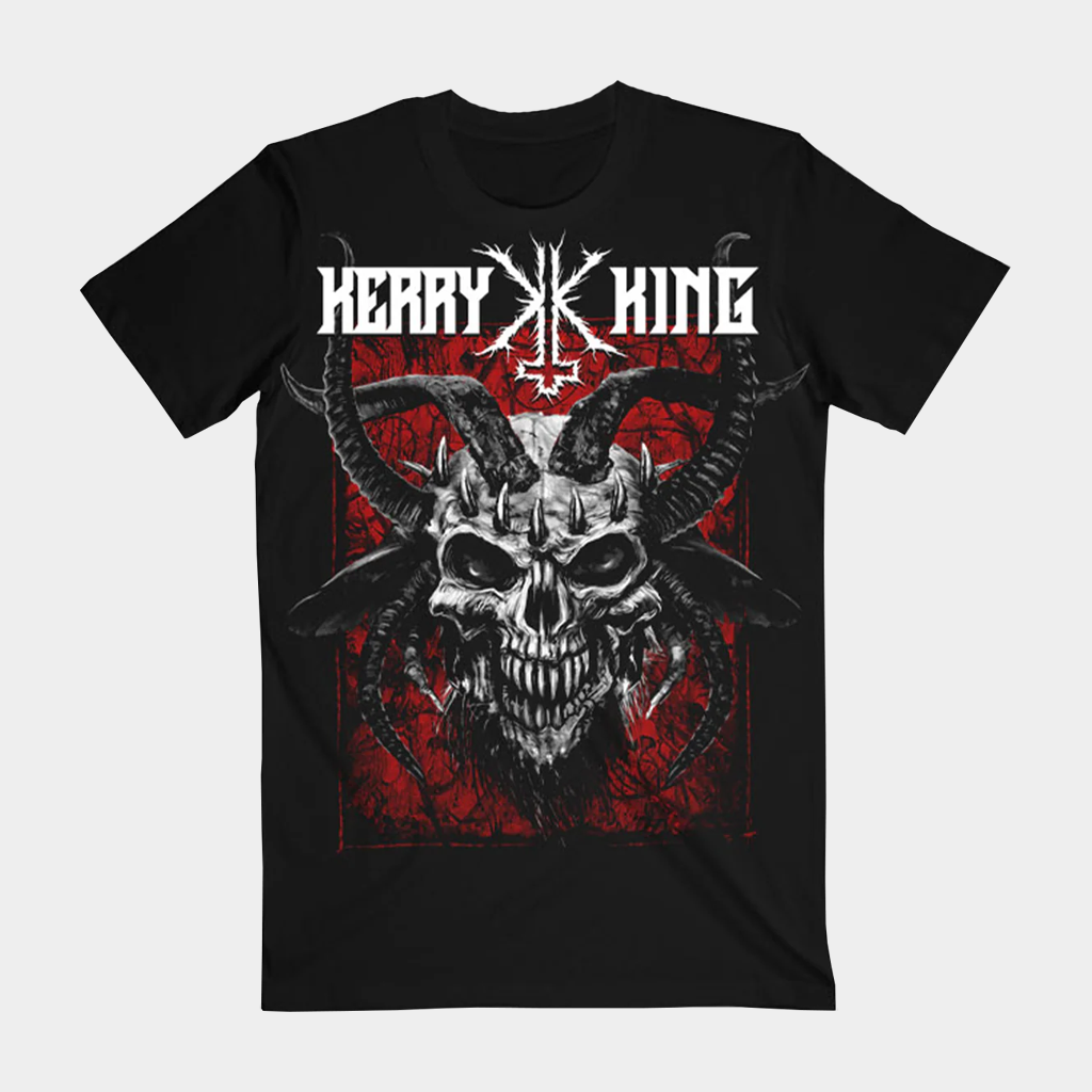 Kerry King Merch Thorns Skull T-Shirt Kerry King Shirt Best Gifts For Music Lovers