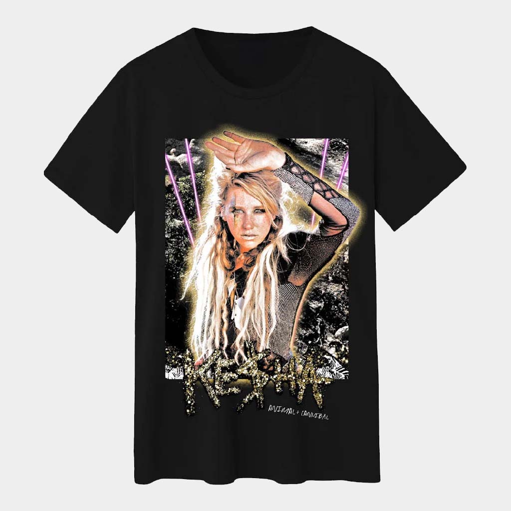 Kesha Merch Animal And Cannibal T-Shirt Birthday Gifts For Her Music Lovers