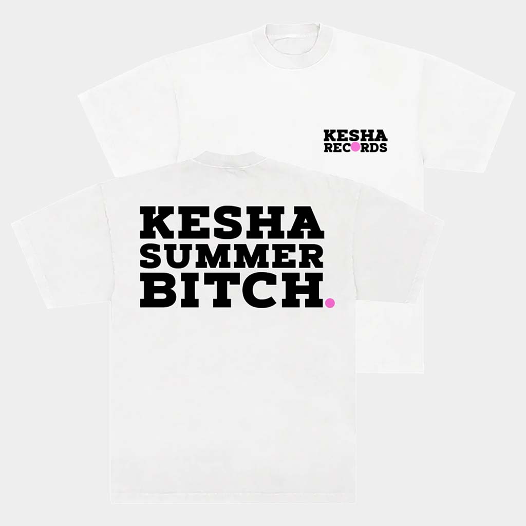 Kesha Merch Kesha Records Summer T-Shirt Kesha Shirt Gifts For Music Fans