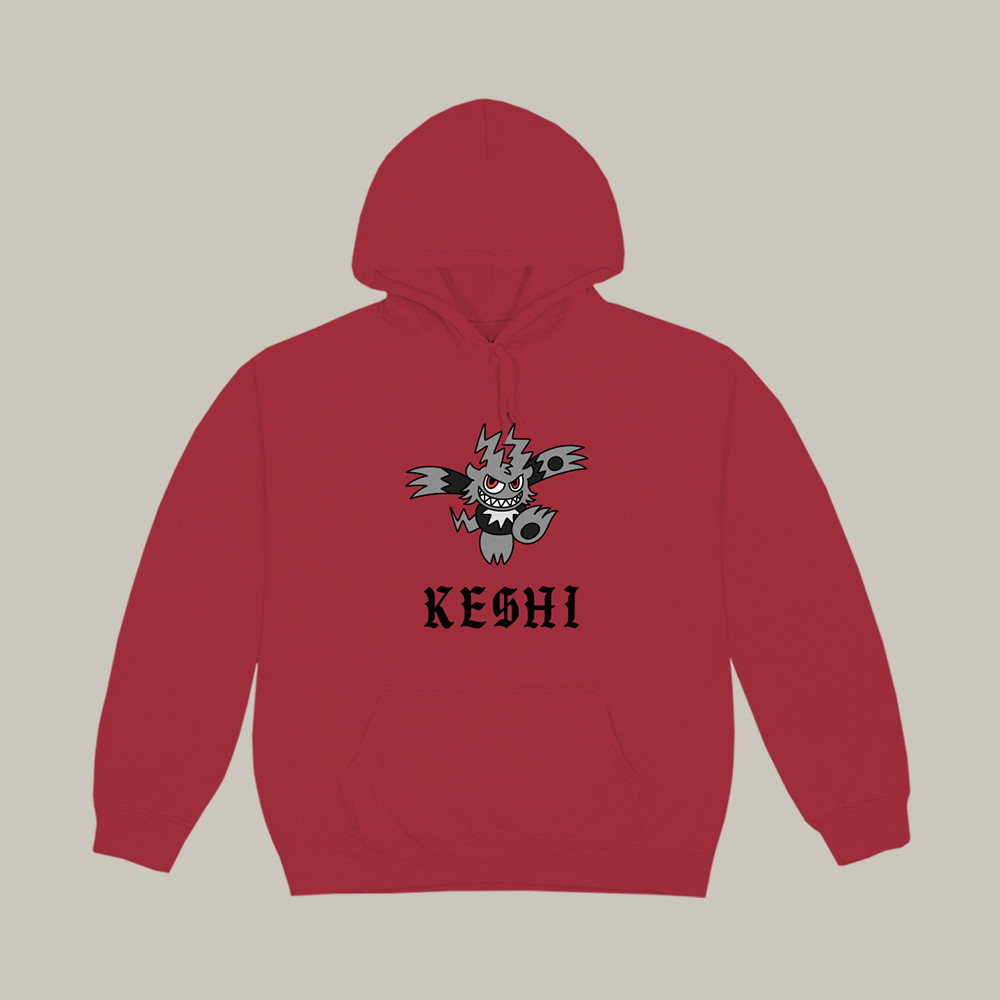Keshi Music Merch Nox Red Hoodie Luna And Nox Apparel Fan Gift Ideas