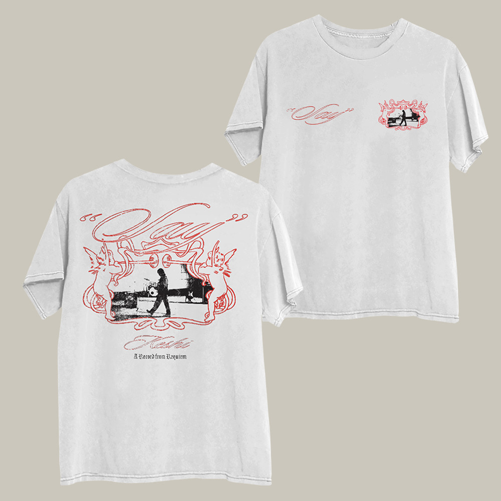 Keshi Music Merch T-Shirt Requiem Album Say Angel Shirt Great Gifts For Him