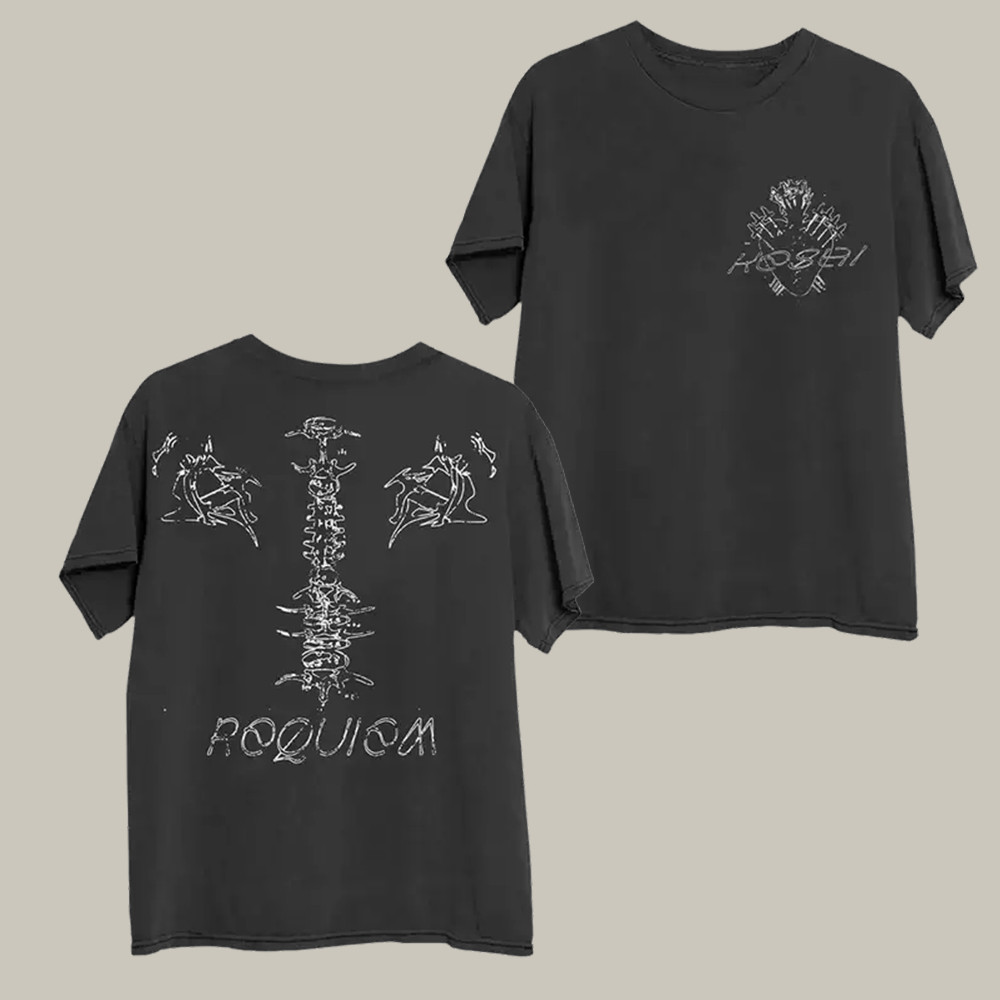 Keshi Music Merch T-Shirt Requiem Album Shirt Best Gifts For Music Lovers