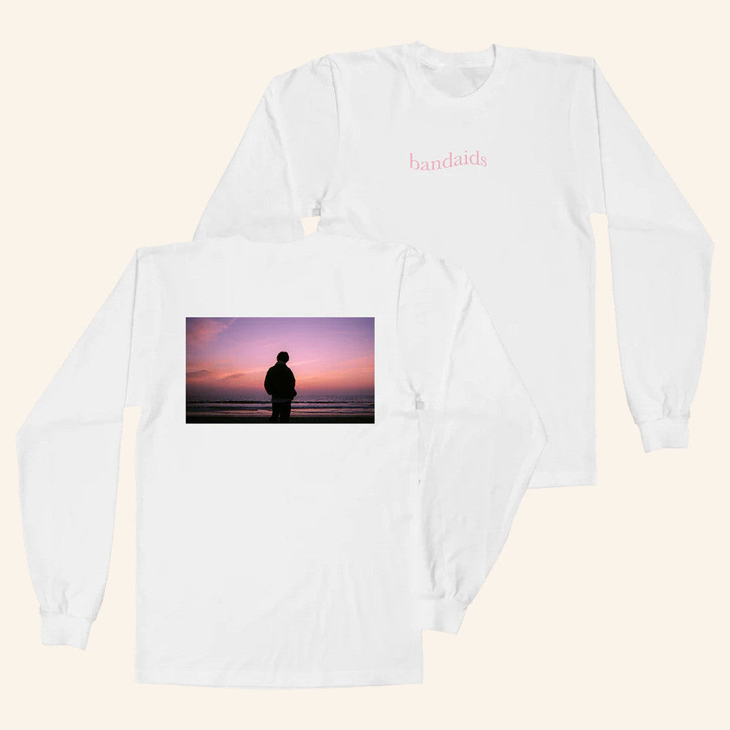 Keshi Tour Merch Bandaids White Long Sleeve T-Shirt Gifts For Her Keshi Tour Merch Bandaids White Long Sleeve T-Shirt Gifts For Her