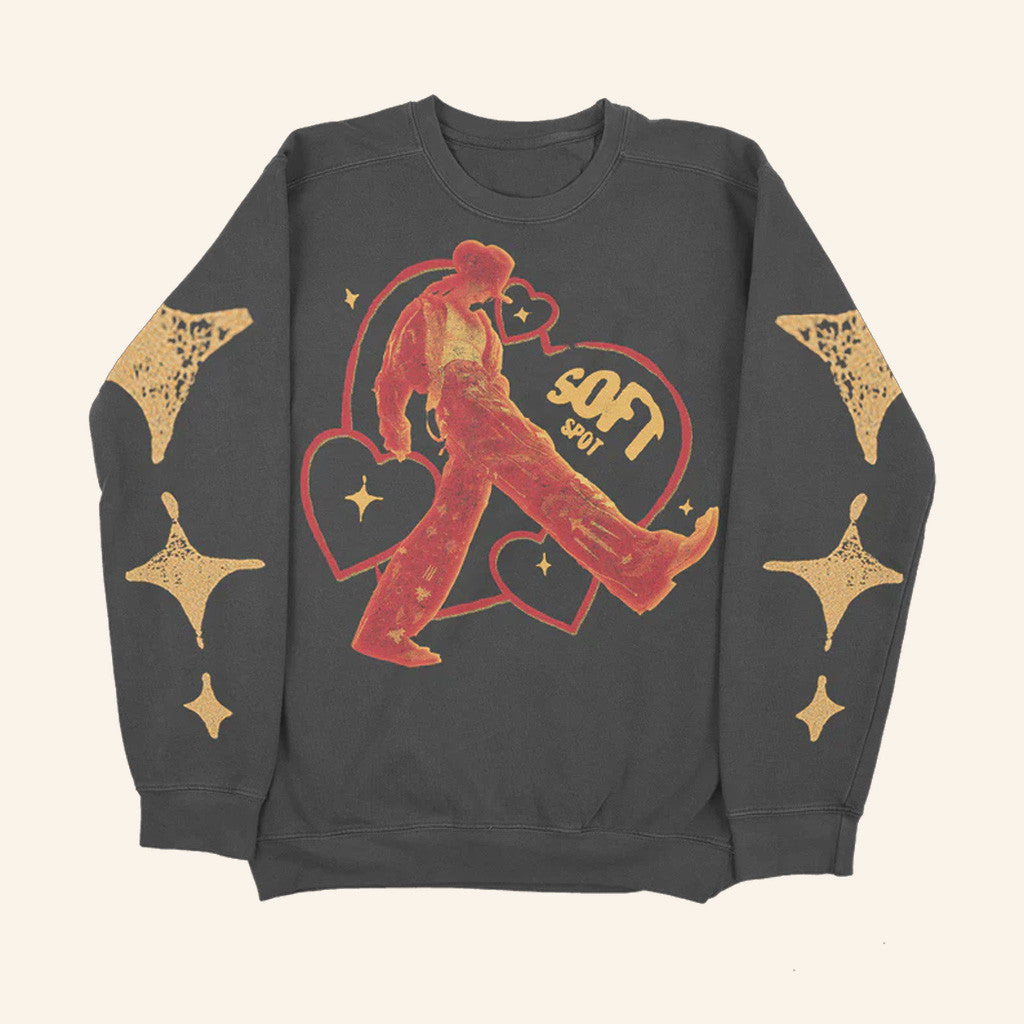 Keshi Tour Merch Soft Spot Crewneck Sweatshirt Gifts For Fans