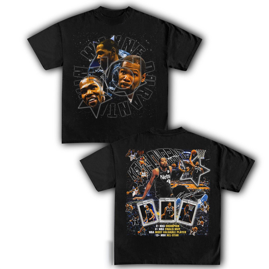 Kevin Durant Nets T-Shirt Birthday Presents For Basketball Lovers