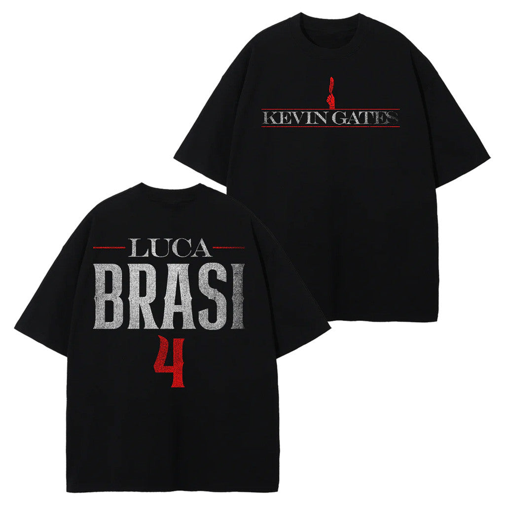 Kevin Gates Merch Luca Brasi 4 Logo T-Shirt Gift Ideas For Music Lovers Kevin Gates Merch Luca Brasi 4 Logo T-Shirt Gift Ideas For Music Lovers