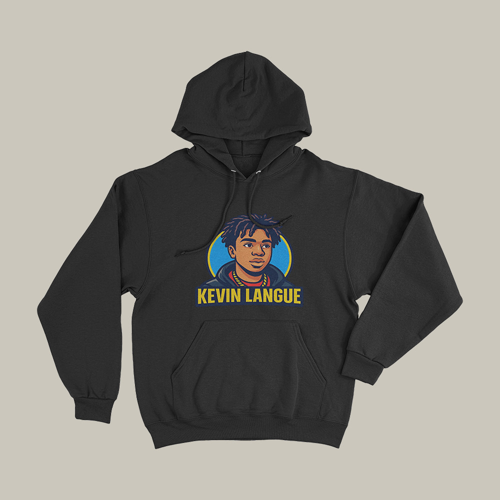 Kevin Langue Portrait Hoodie Youtuber Kevin Langue Apparel Present Idea For Fans