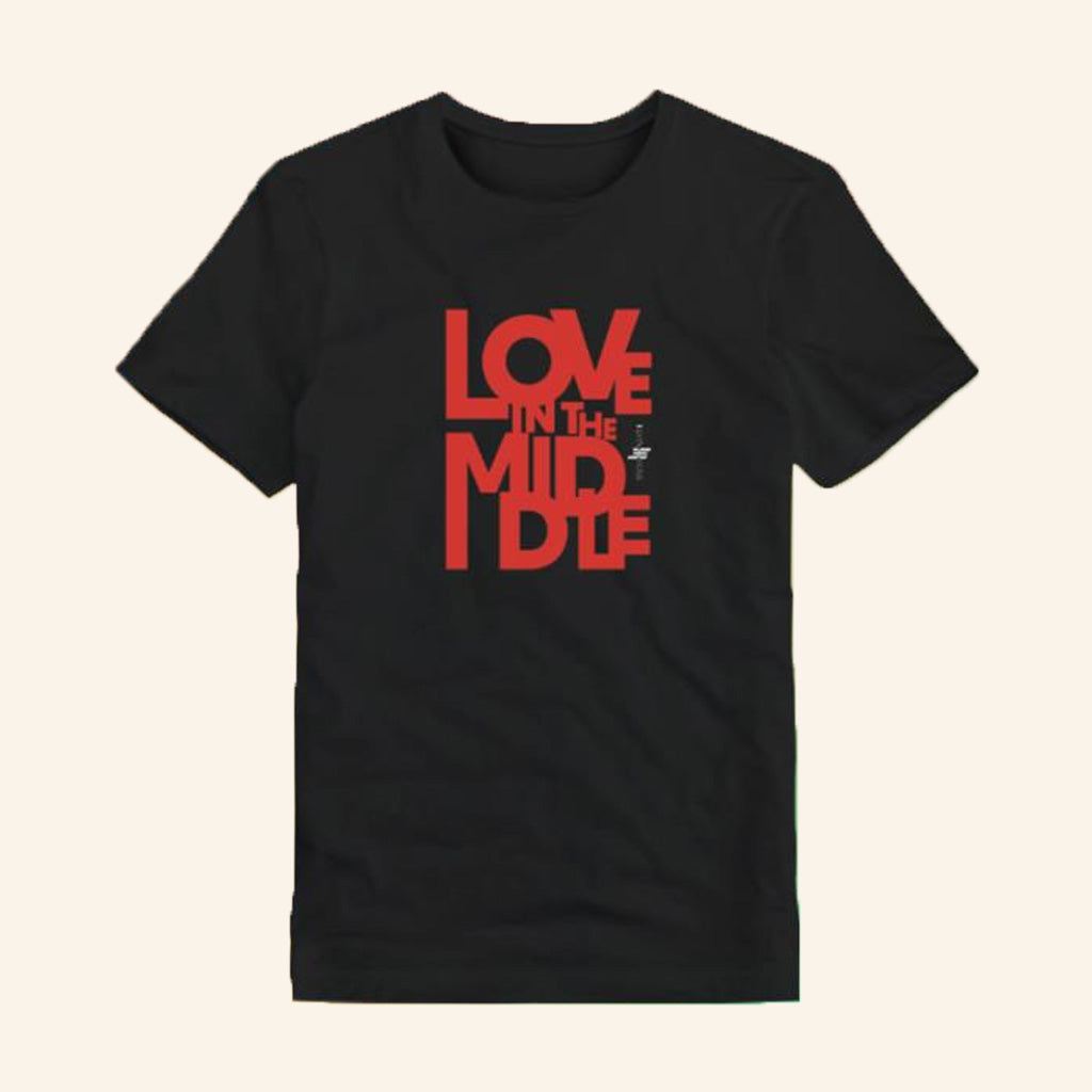 Kevin Ross Music Merch Love In The Middle Black T-Shirt Gift Ideas For Boyfriend Kevin Ross Music Merch Love In The Middle Black T-Shirt Gift Ideas For Boyfriend