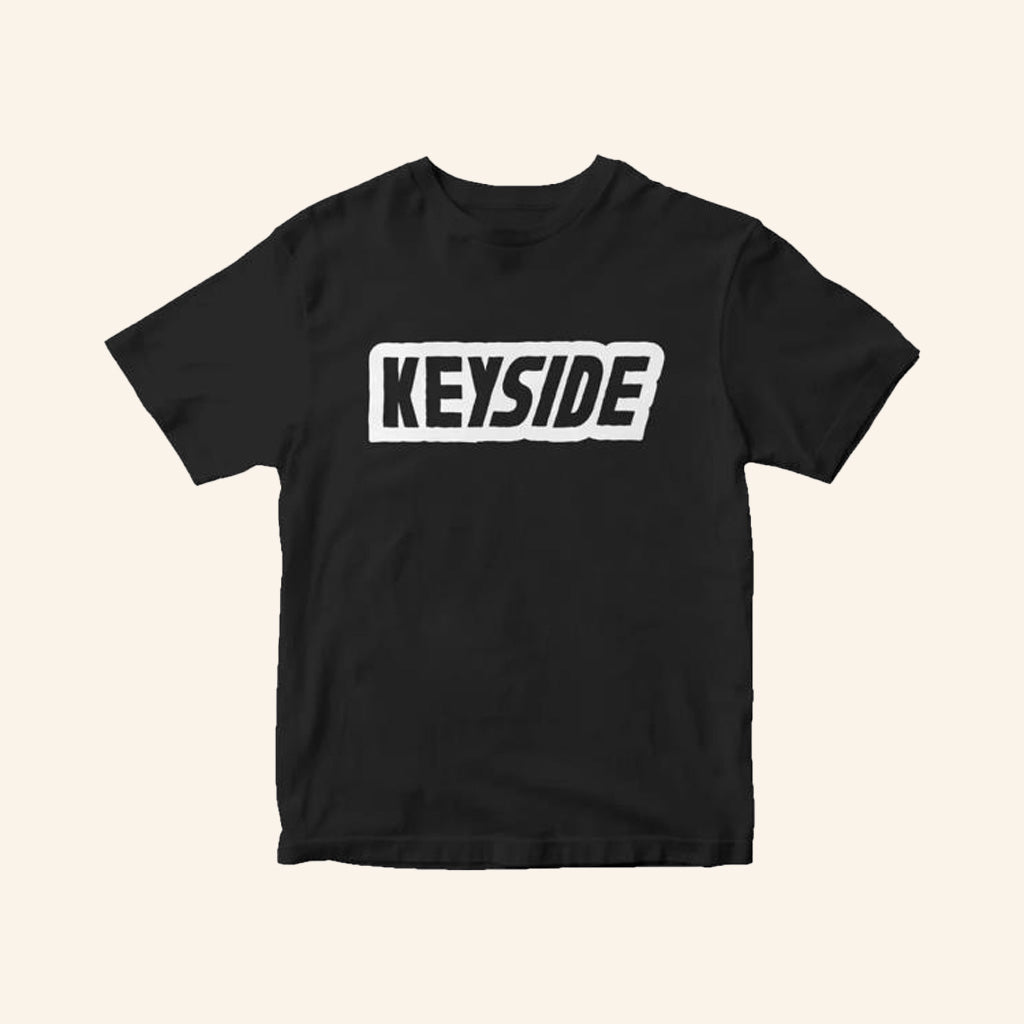 Keyside Merch Logo T-Shirt Black White Gift Ideas For Friends Keyside Merch Logo T-Shirt Black White Gift Ideas For Friends