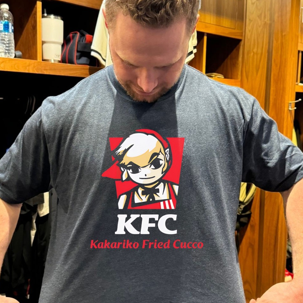 KFC Kakariko Fried Cucco Legend Of Zelda Meme Shirt Gifts For Brother