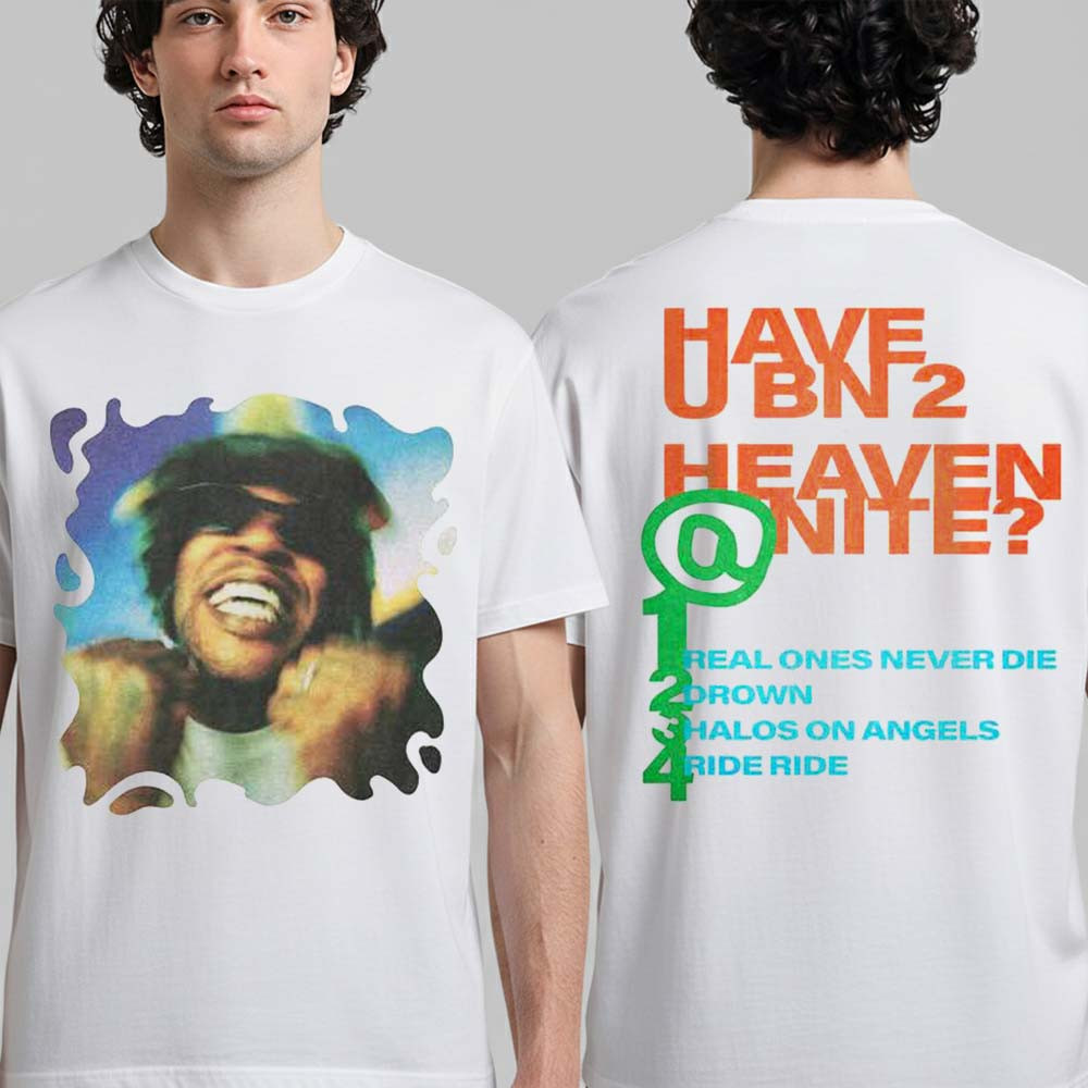 Kid Cudi Have U BN 2 Heaven Nite EP Merch Cover With Tracklist T-Shirt Diemarchieve Shirt Fan Gift