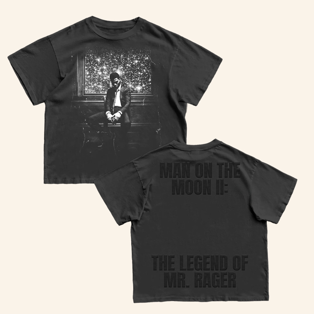 Kid Cudi Merch Man On The Moon II T-Shirt Christmas Gifts For Rapper Fans