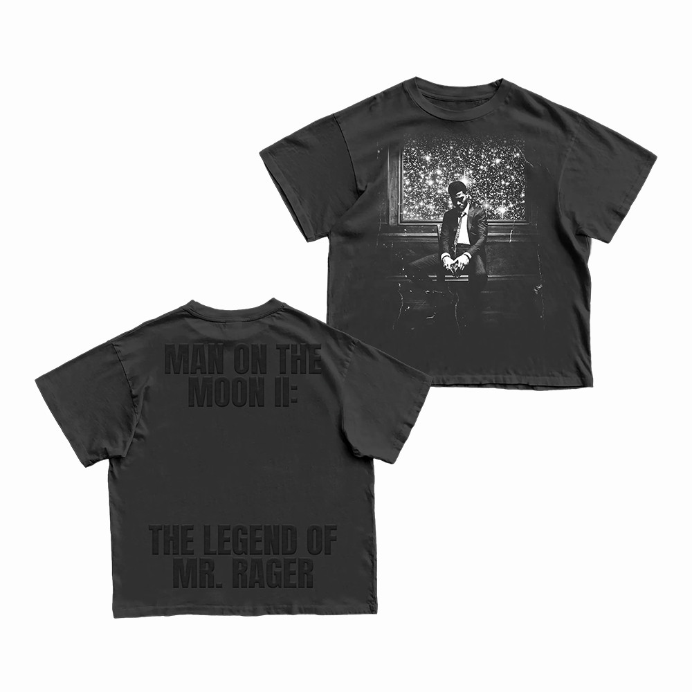 Kid Cudi Merch Man On The Moon T-Shirt Kid Cudi The Rebel Ragers Tour Shirt