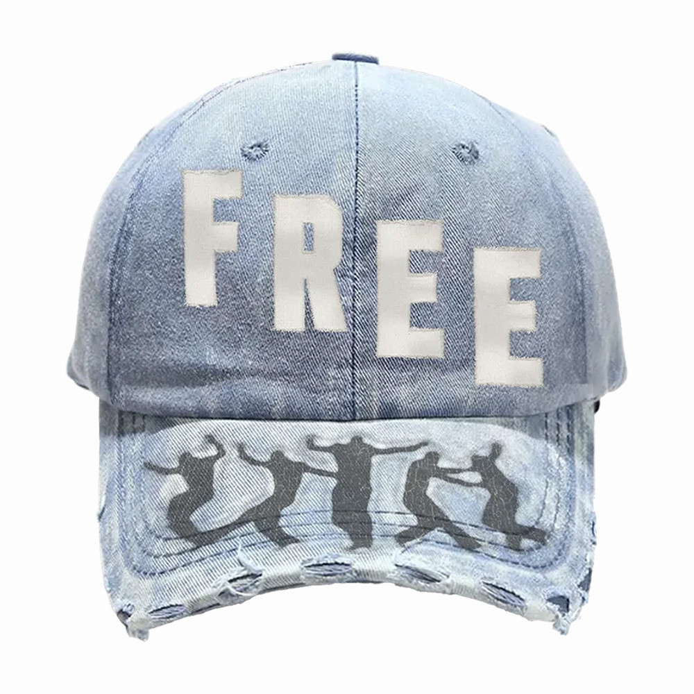 Kid Cudi Rebel Ragers Tour 2026 Merch Free Hat Kid Cudi Baseball Cap Gift For Fans