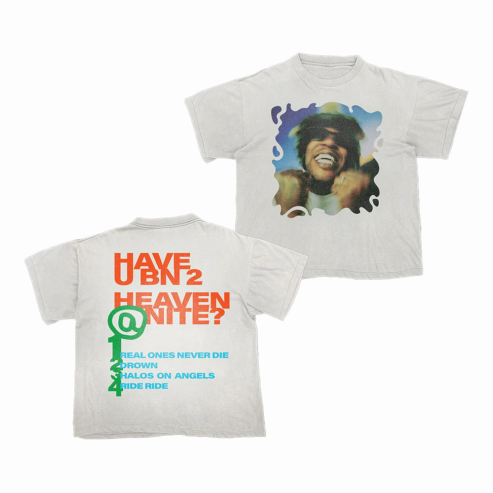 Kid Cudi Rebel Ragers Tour 2026 Merch Heaven T-Shirt Kid Cudi Clothing