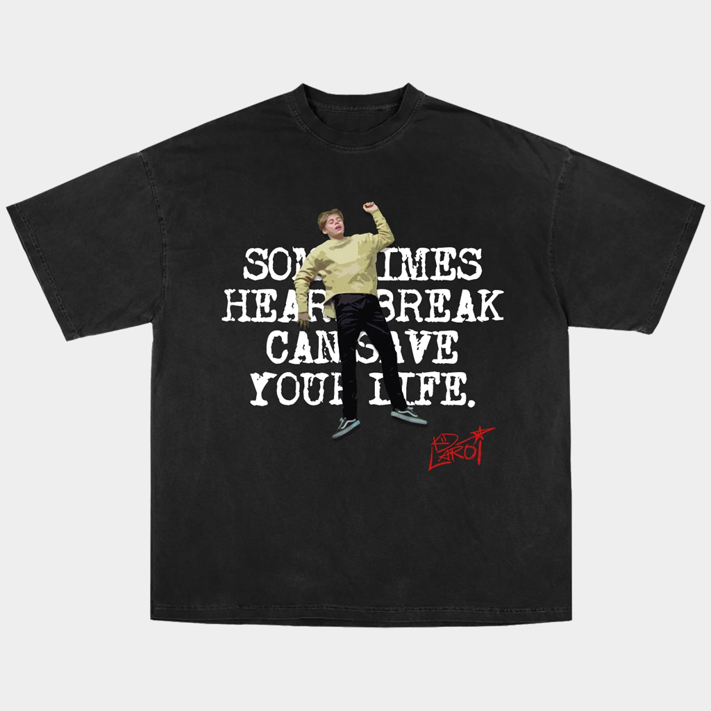 Kid LAROI Merch Sometimes Heartbreak Can Save Your Life T-Shirt Gifts For Music Fans Kid LAROI Merch Sometimes Heartbreak Can Save Your Life T-Shirt Gifts For Music Fans