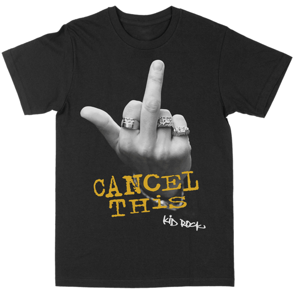 Kid Rock Merch Cancel This Finger T-Shirt Gifts For Father's Day From Daughter Kid Rock Merch Cancel This Finger T-Shirt Gifts For Father's Day From Daughter