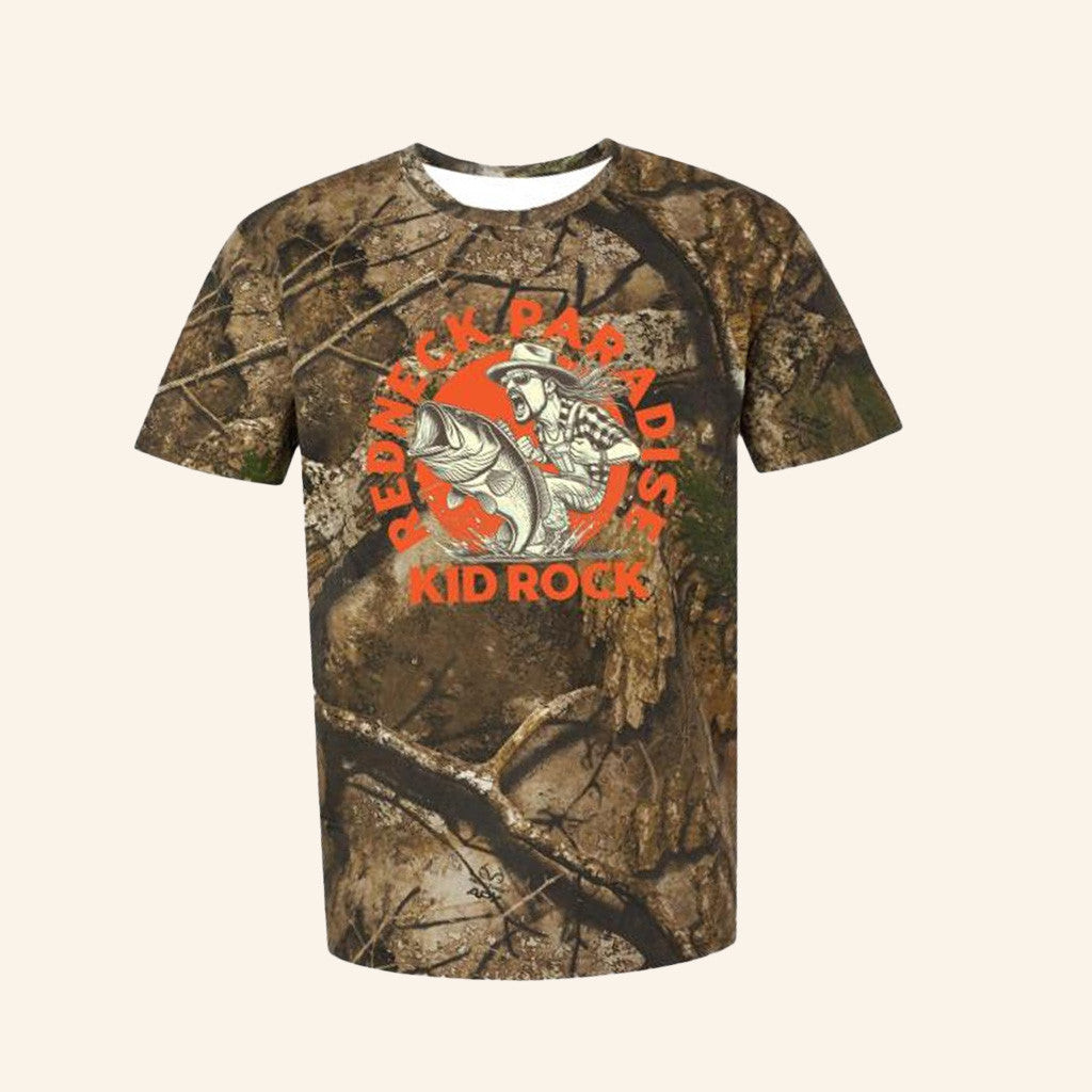 Kid Rock Merch Redneck Paradise Camo Shirt Gifts For Father Kid Rock Merch Redneck Paradise Camo Shirt Gifts For Father
