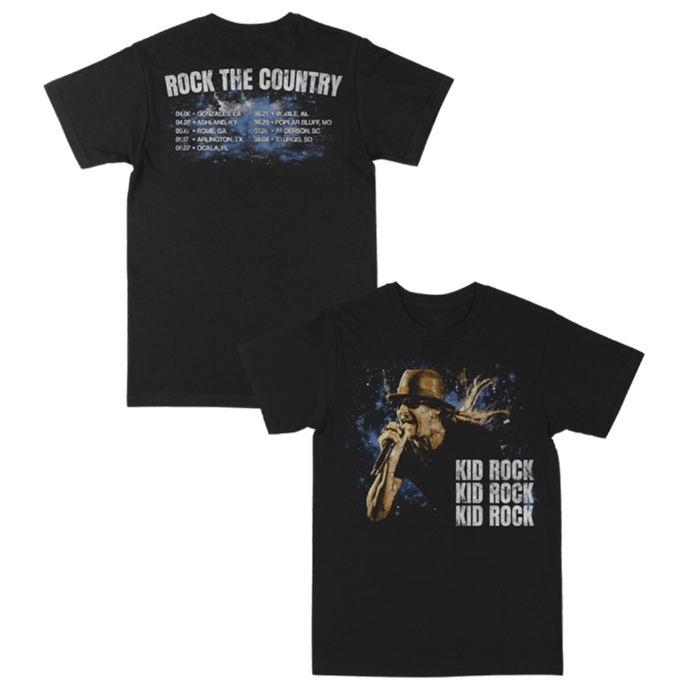 Kid Rock Merch Space Rock Tour T-Shirt Father's Day Special Gifts For Dad Kid Rock Merch Space Rock Tour T-Shirt Father's Day Special Gifts For Dad