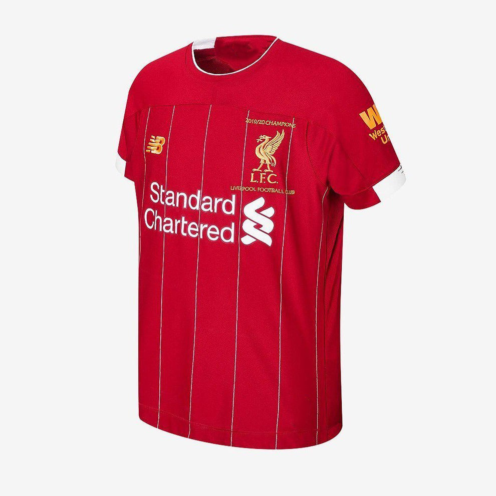 Kids Liverpool New Balance 19-20 Championship Home Football Shirt Gifts For Fans
