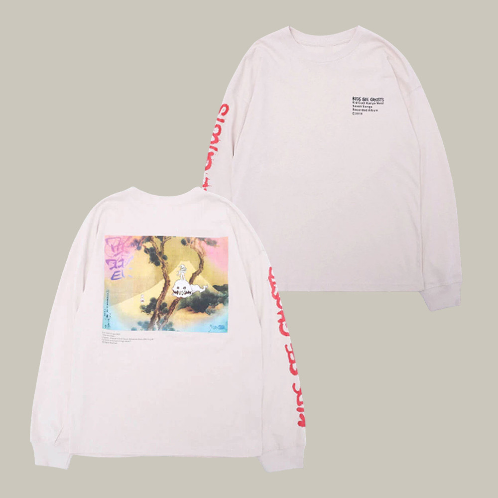 Kids See Ghost Kanye West Sweatshirt Kanye West World Tour 2026 Clothing Present For Her