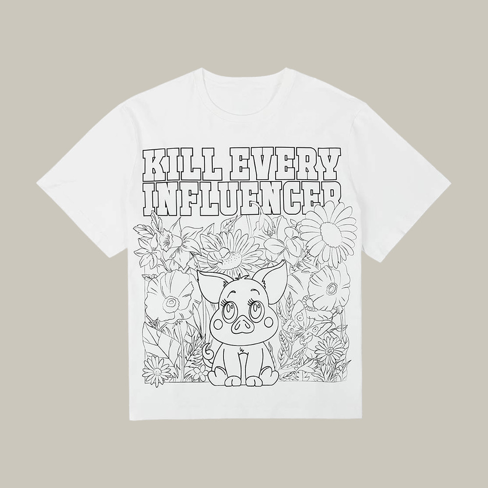 Kill Every Influencer Meatcanyon T-Shirt Youtube Fan Merch Best Gift Ideas For Women