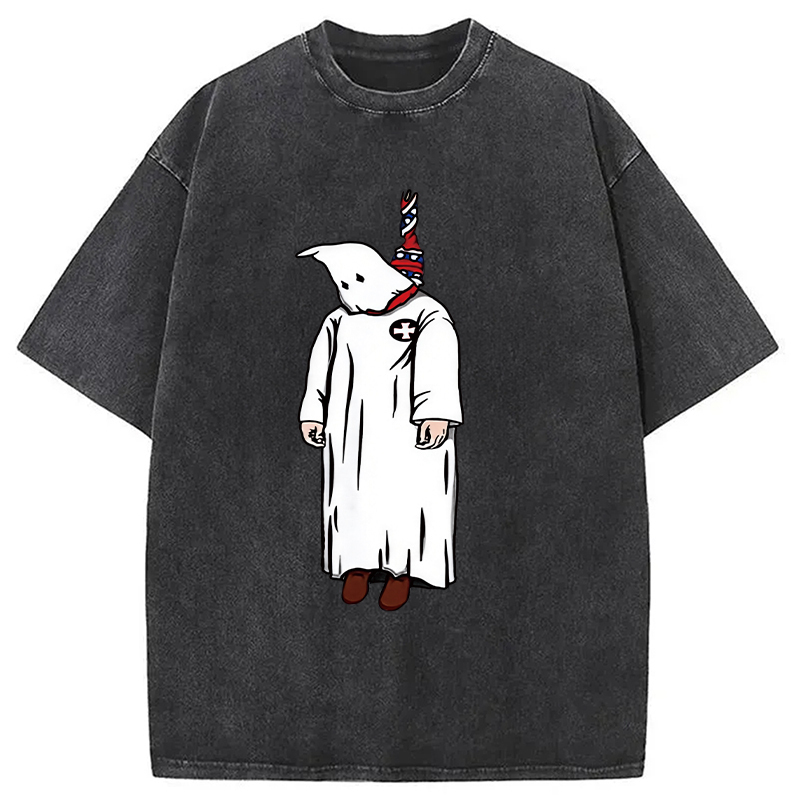 Kill The Klan Funny Washed T-Shirt Trendy Aesthetic Graphic Apparel Gifts For Her