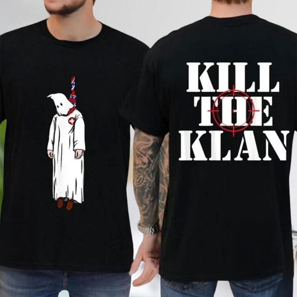 Kill The Klan Ghost Hanging T-Shirt Birthday Gift Ideas For Husband Kill The Klan Ghost Hanging T-Shirt Birthday Gift Ideas For Husband