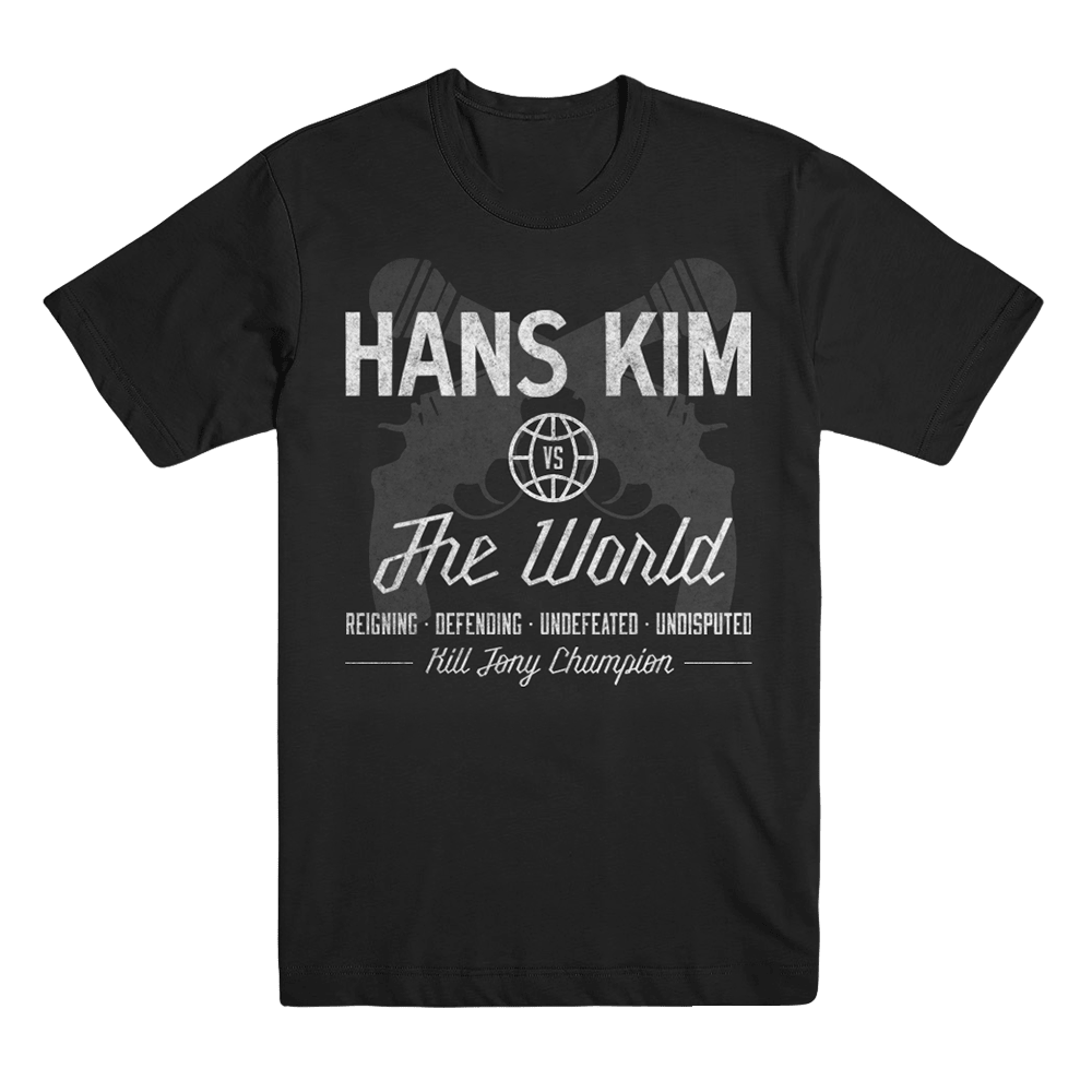 Kill Tony Merch Hans Kim vs The World T-Shirt Gifts For Music Fans Gift Idea for Boyfriend