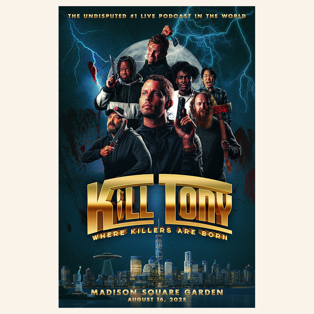 Kill Tony Merch Kill Tony At Madison Square Garden Show Poster Fan Merch Living Room Decor