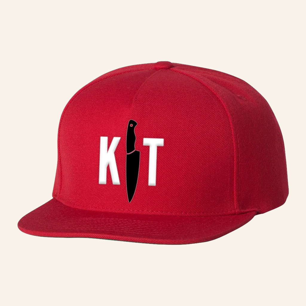 Kill Tony Merch KT Embroidered Snapback Hat Red Christmas Present For Husband Kill Tony Merch KT Embroidered Snapback Hat Red Christmas Present For Husband