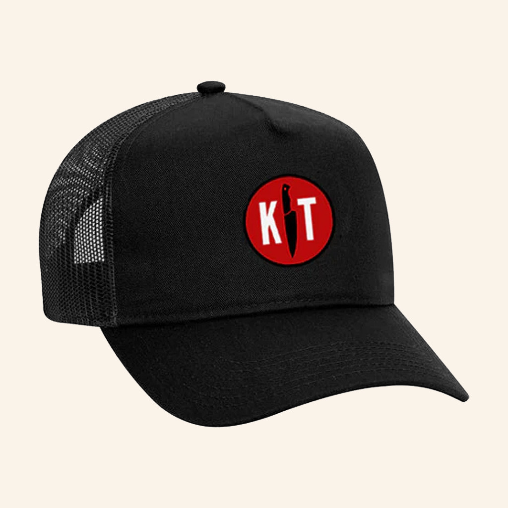 Kill Tony Merch KT Embroidered Trucker Hat Xmas Presents For Him Kill Tony Merch KT Embroidered Trucker Hat Xmas Presents For Him