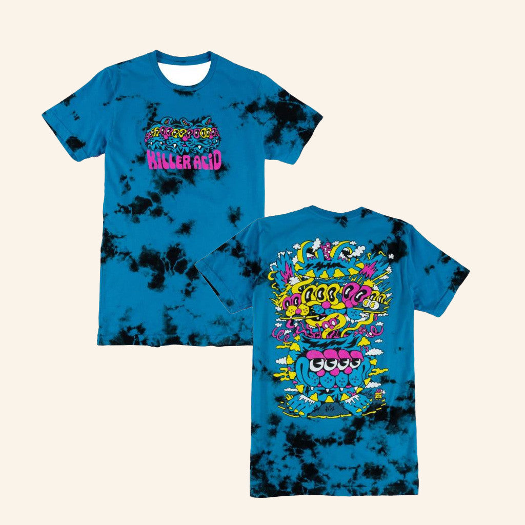 Killer Acid Merch Wavy Cat Deluxe Crystal T-Shirt Husband Gifts Killer Acid Merch Wavy Cat Deluxe Crystal T-Shirt Husband Gifts