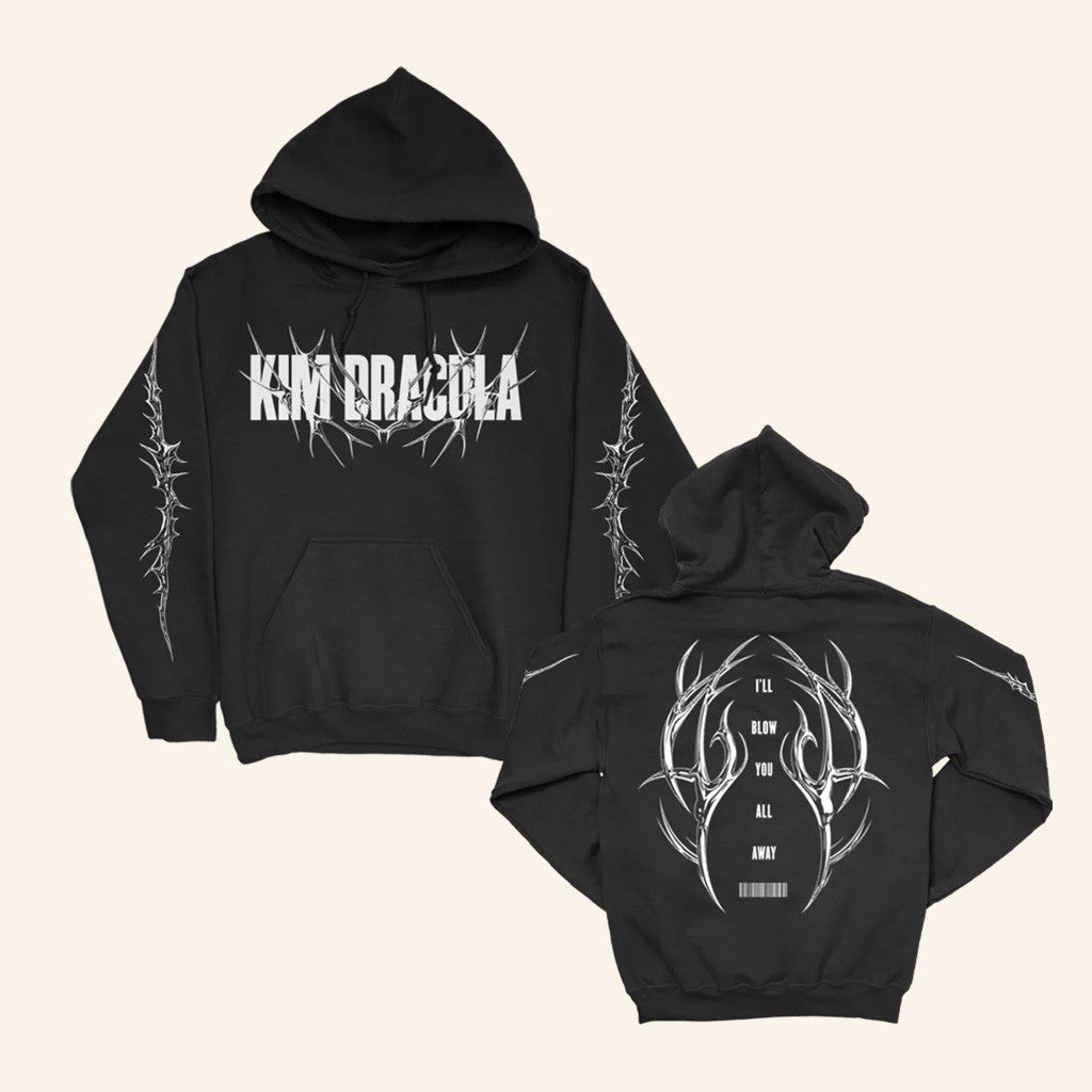 Kim Dracula Merch Blow You Away Hoodie Present For Husband Kim Dracula Merch Blow You Away Hoodie Present For Husband