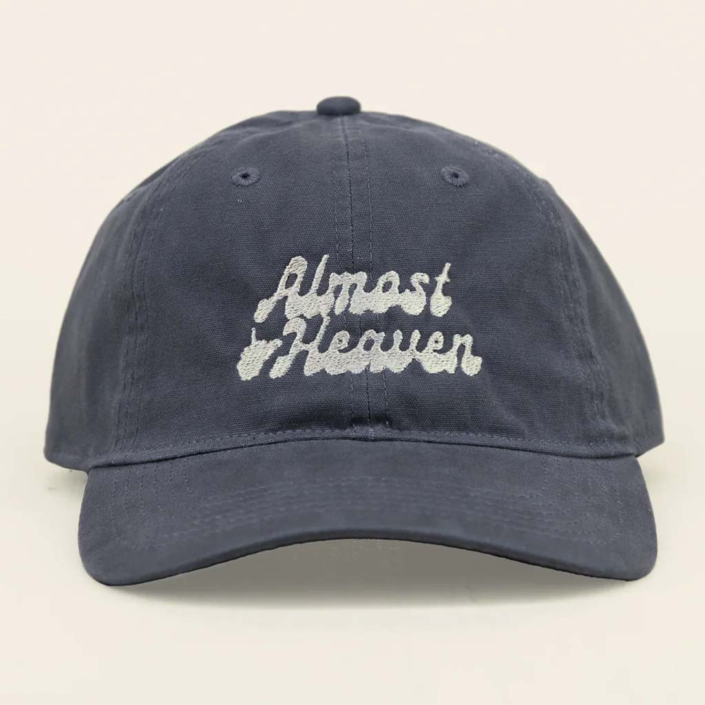 Kin Ship Goods Merch Almost Heaven Hat West Virginia Motto Embroidered Hat Gifts For Brother