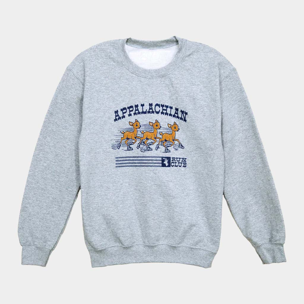 Kin Ship Goods Merch Appalachian Run Club Sweatshirt Birthday Present For Son Kin Ship Goods Merch Appalachian Run Club Sweatshirt Birthday Present For Son