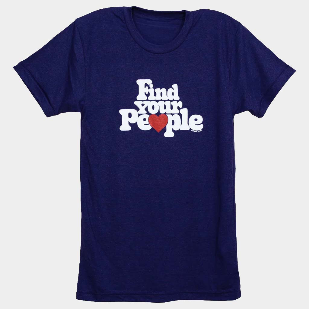 Kin Ship Goods Merch Find Your People T-Shirt Presents For Boyfriend