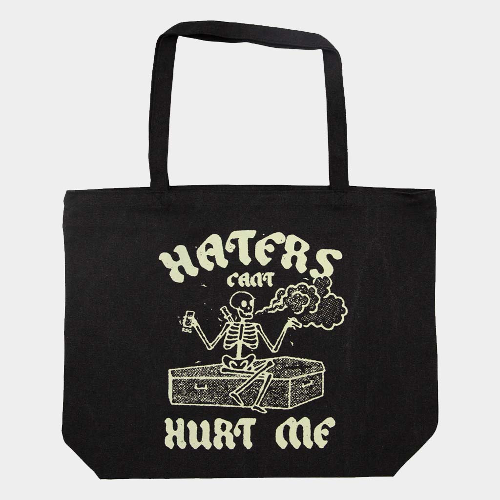 Kin Ship Goods Merch Haters Can't Hurt Me Tote Bag Gift Ideas For Sister