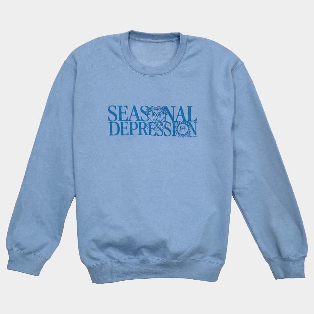 Kin Ship Goods Merch Seasonal Depression Sweatshirt Birthday Gift For BFF