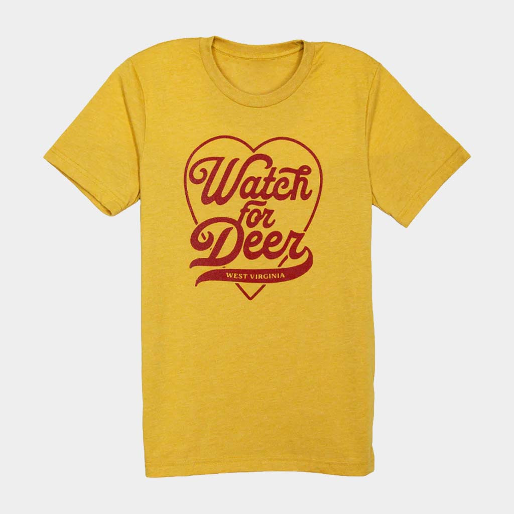 Kin Ship Goods Merch Watch For Deer West Virginia T-Shirt Birthday Gift Ideas For Her