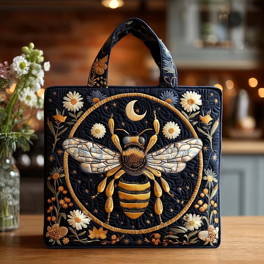 Kind Bee Quilted Tote Bag Bee Gifts And Merchandise