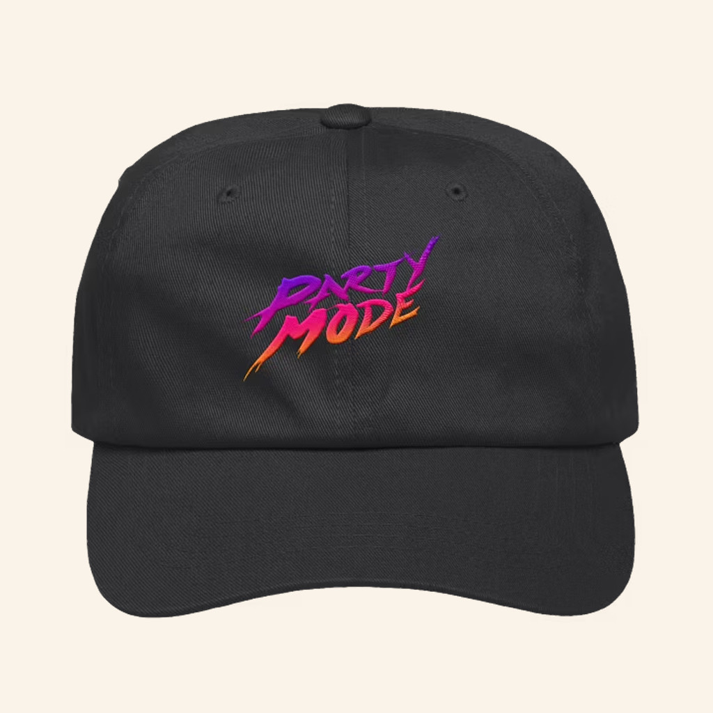 Kinda Funny Merch Party Mode Hat Unique Gift For Boyfriend Birthday Kinda Funny Merch Party Mode Hat Unique Gift For Boyfriend Birthday