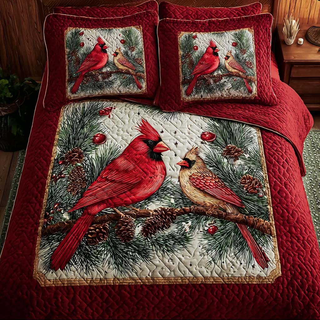Kindred Spirits Quilted Bedding Set Full Size Bed Set Perfect Nature Gift For Family