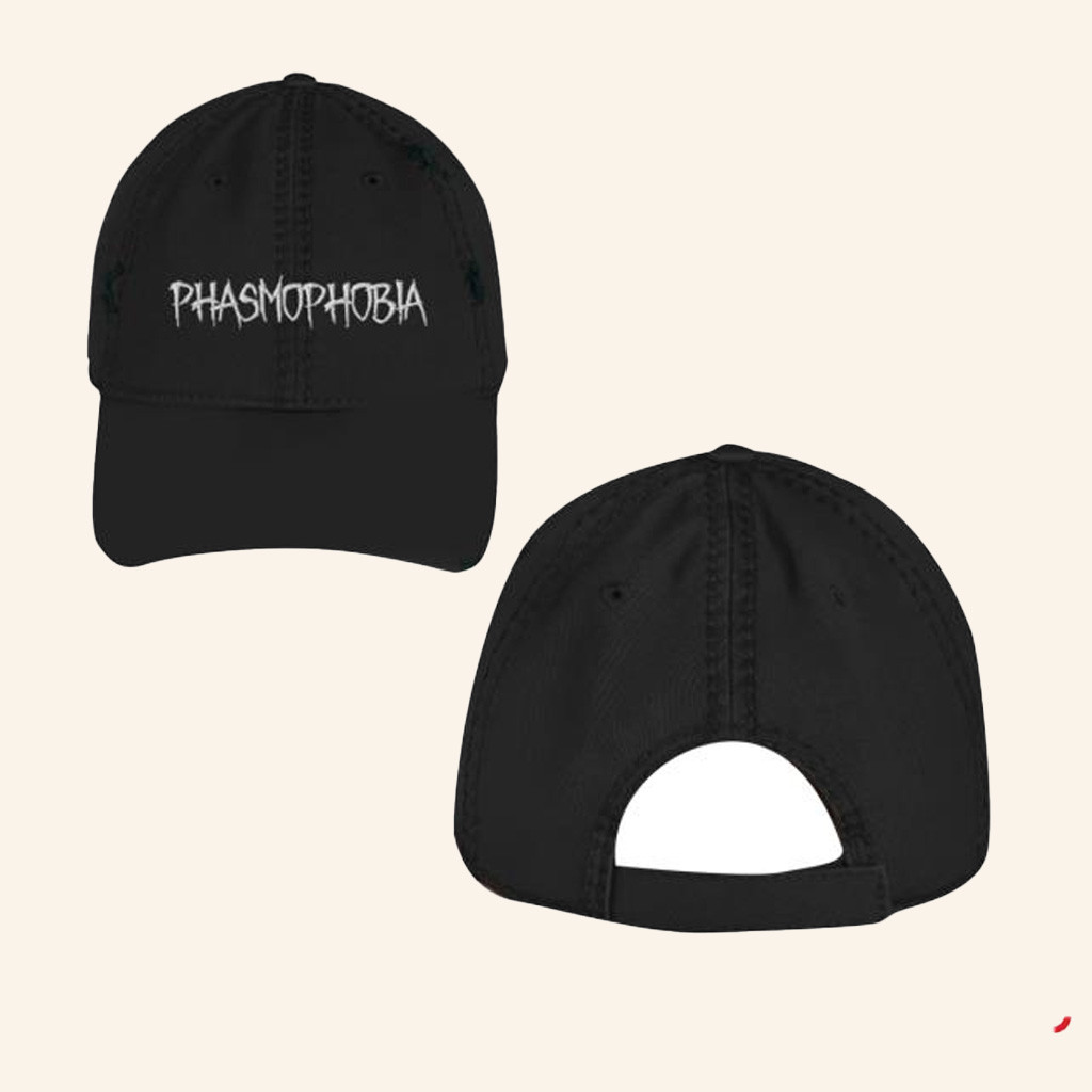 Kinetic Games Merch Embroidered Phasmophobia Cap Gifts For Him Kinetic Games Merch Embroidered Phasmophobia Cap Gifts For Him
