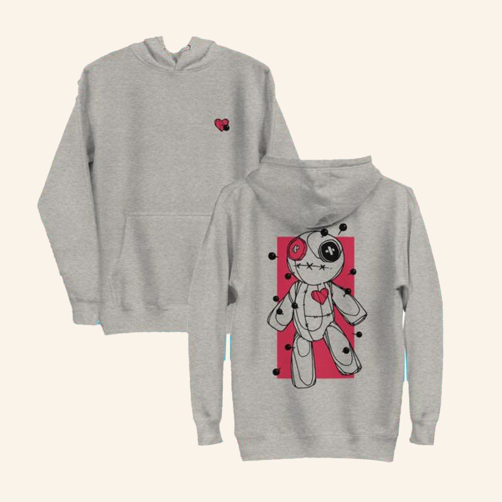 Kinetic Games Merch Voodoo Doll Hoodie Gift Ideas For Boyfriend