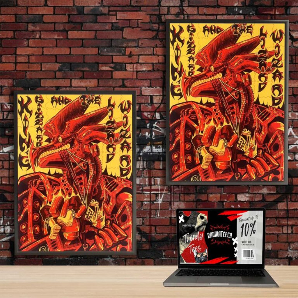 King Gizzard And Lizard Wizard Merch 2025 Dragon Poster Home Decor Best Gifts For Music Lovers King Gizzard And Lizard Wizard Merch 2025 Dragon Poster Home Decor Best Gifts For Music Lovers