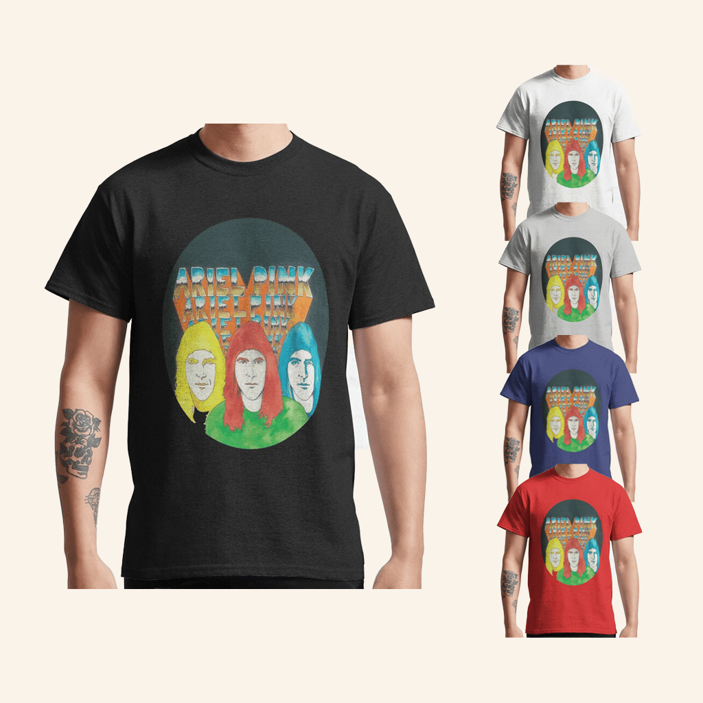 King Gizzard Merch Ariel Pink T-Shirt Gift Ideas For Fans King Gizzard Merch Ariel Pink T-Shirt Gift Ideas For Fans