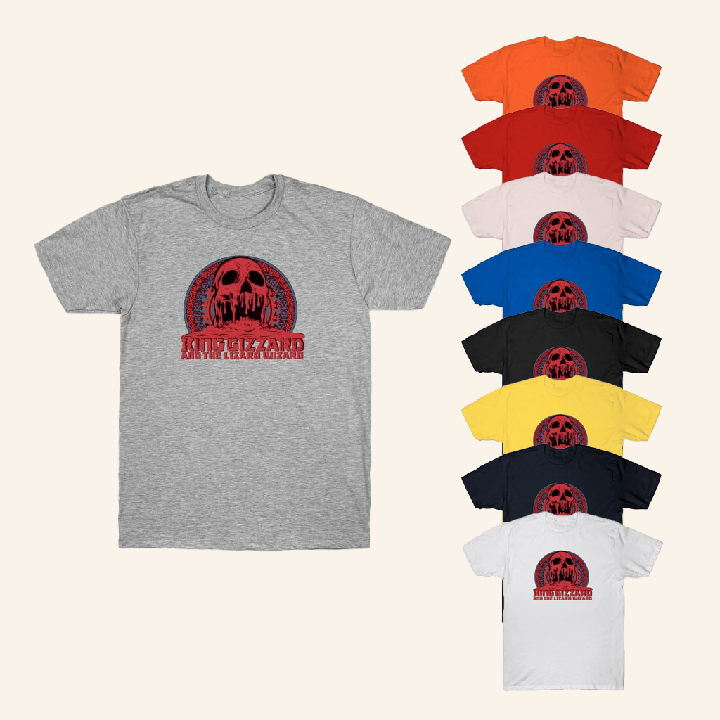 King Gizzard Merch Crumbling Castle T-Shirt Gifts For Dad King Gizzard Merch Crumbling Castle T-Shirt Gifts For Dad