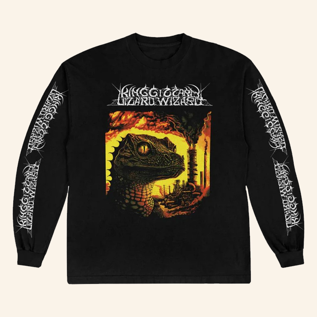 King Gizzard Merch Dawn Of Eternal Night Long Sleeve T-Shirt Gifts For Rock Fans King Gizzard Merch Dawn Of Eternal Night Long Sleeve T-Shirt Gifts For Rock Fans