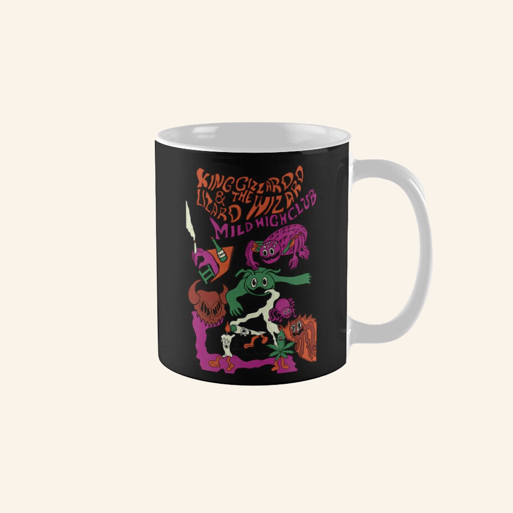King Gizzard Merch King Black Gizzard Mug The Spider And Me Mug Gift Ideas For Fans King Gizzard Merch King Black Gizzard Mug The Spider And Me Mug Gift Ideas For Fans